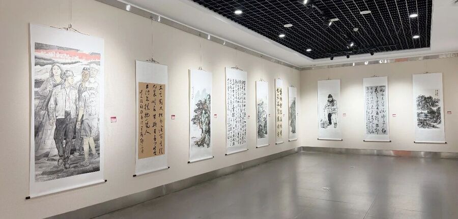 翰墨颂巾帼&middot;丹青聚陇原--白银市应邀参加四地市书画联展